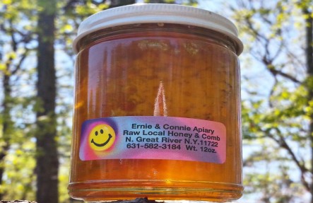 Local Honey with Honeycomb 