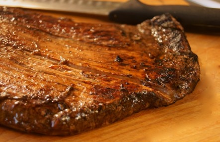 Bison Flank Steak .85lb Steak $24.99/lb