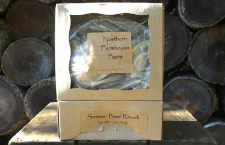 Organic Summer Basil & Ricotta Ravioli