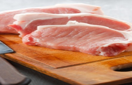 Boneless Pork Chops .85lb $14.99/lb