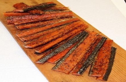 Wild Sockeye Salmon Jerky- Pepper 4oz_CLONE