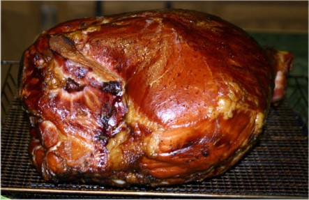Hemlock Hill Farm Smoked Ham 7-9lb Range  Feeds 10-12 ($8.50/lb)