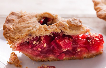 FROZEN Strawberry Rhubarb Pie