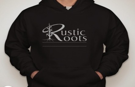 Black Hooded Sweatshirt- Large_CLONE